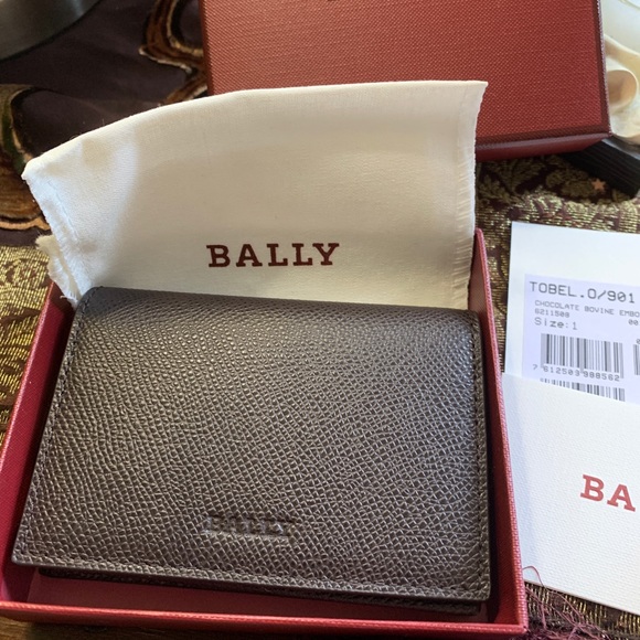 SOLD⛔️Authentic BALLY LEATHER BIFOLD WALLET - Picture 8 of 10